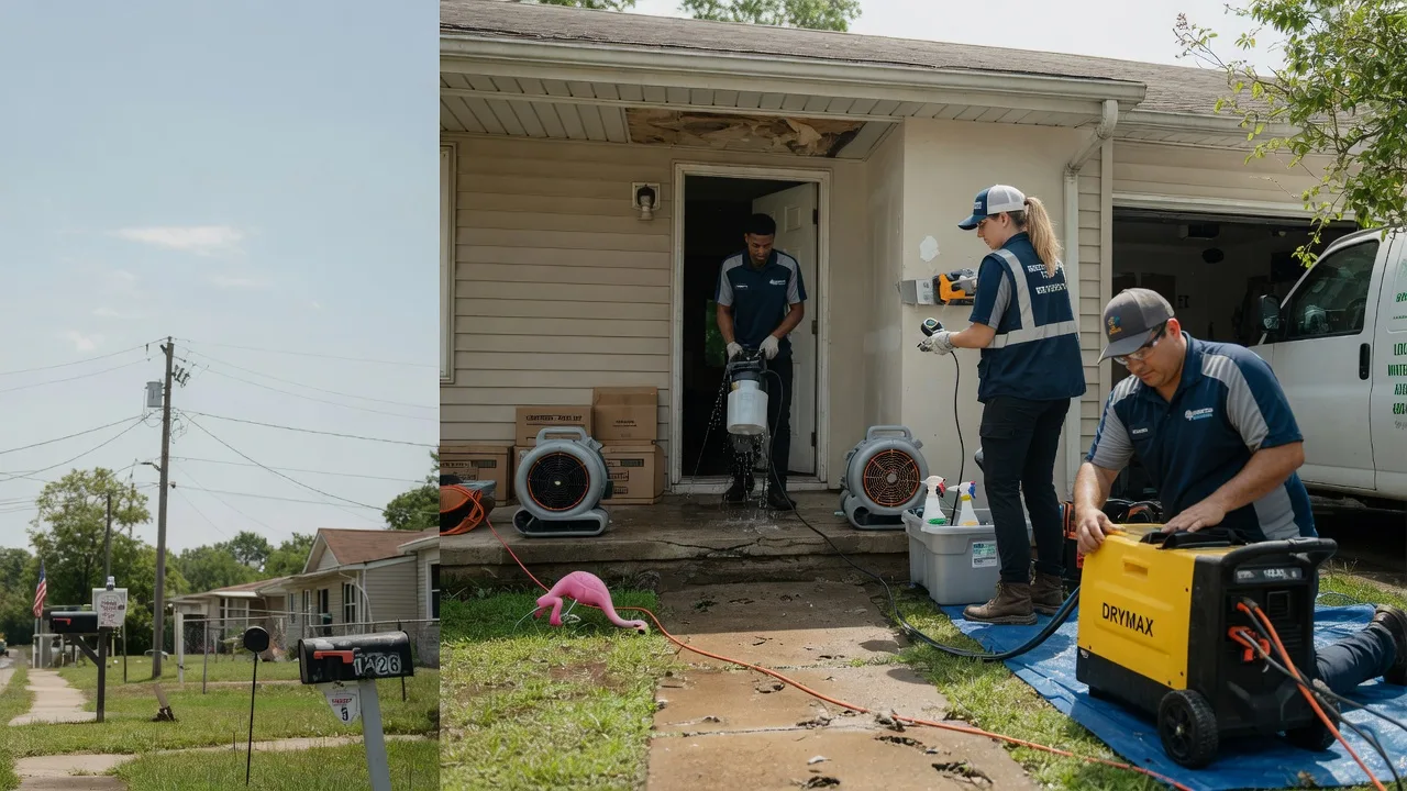 Storm Damage Water Removal in Ben Lomond, AR near me
